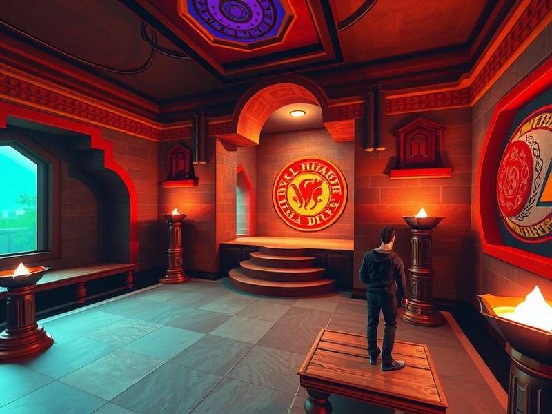 Mystical Temple Wander VR Community Event